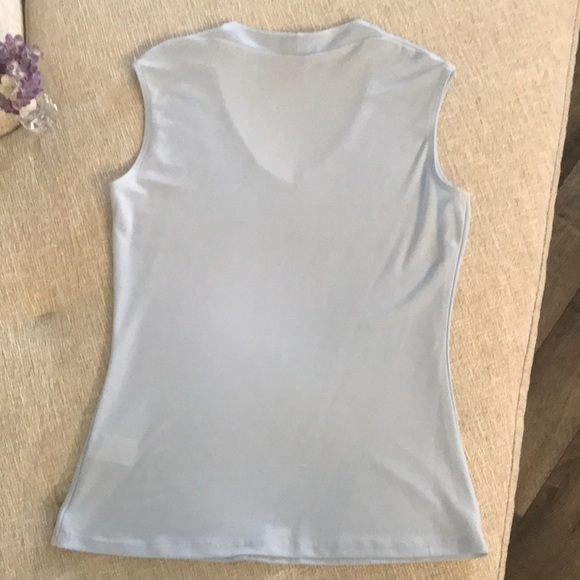 Laura Petites XS Baby Blue Tank Top - Picture 3 of 5